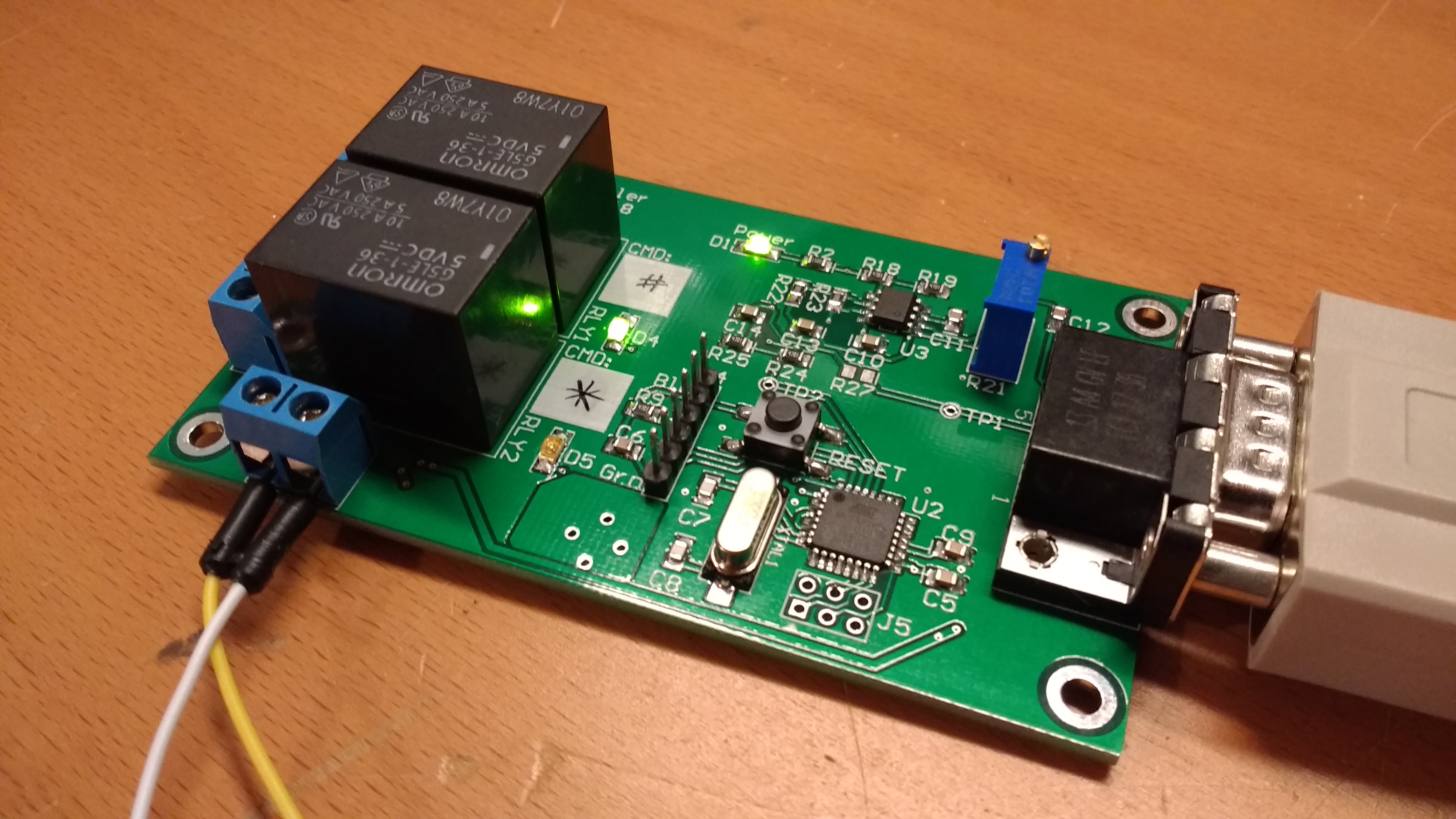 Completed PCB Assembly